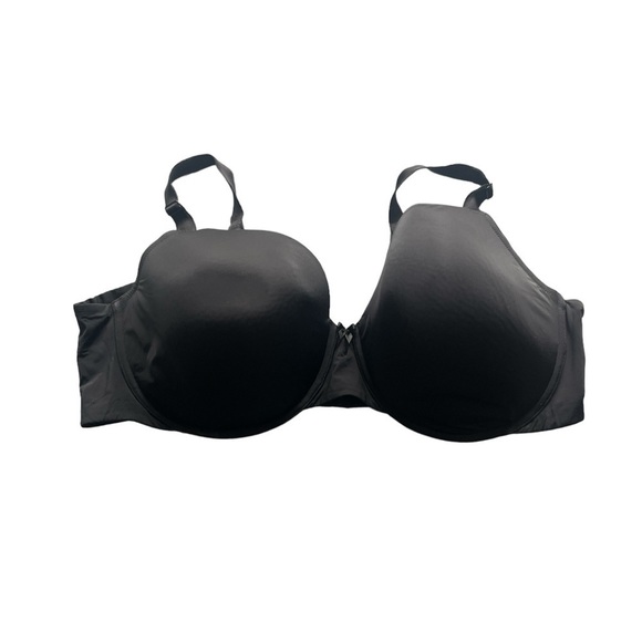 Torrid Feel The Fit Perfect T-Shirt Bra Black 46DDD underwire - Picture 3 of 5